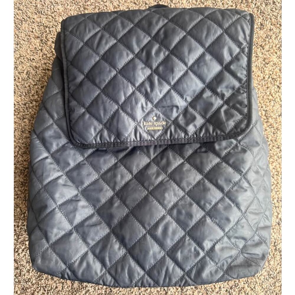 Kate Spade New York Quilted Diaper Bag + Changing Pad